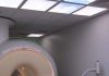 Dromerig plafond in de MRI-kamer